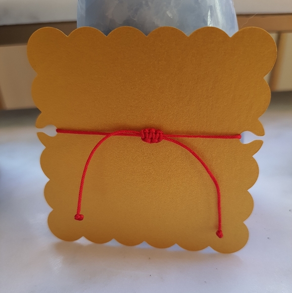 Sterling Silver Universe Planet Charm Chinese Red String Bracelet轉運紅繩手鍊 - Picture 4 of 4